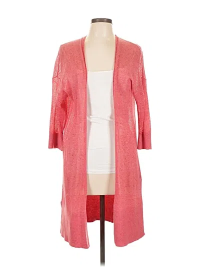 Pre-owned Gap Cardigan Sweater In Pink