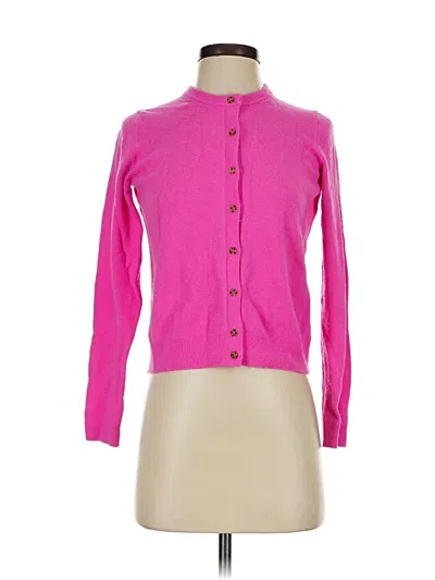 Pre-owned Gap Cardigan Sweater In Pink