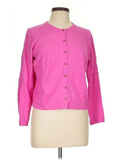 Pre-owned Gap Cardigan Sweater In Pink