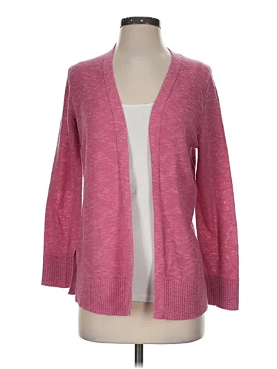 Pre-owned Gap Cardigan Sweater In Pink