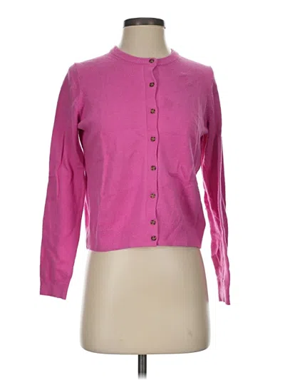 Pre-owned Gap Cardigan Sweater In Pink
