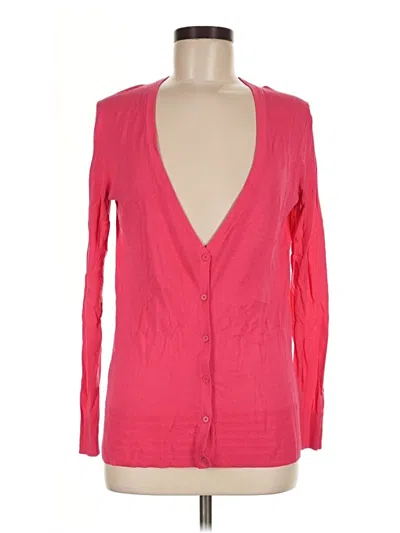 Pre-owned Gap Cardigan Sweater In Pink