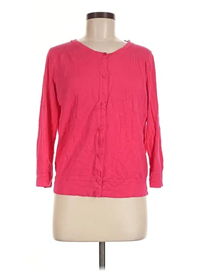 Pre-owned Gap Cardigan Sweater In Pink