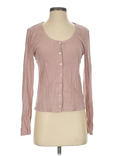 Pre-owned Gap Cardigan Sweater In Pink