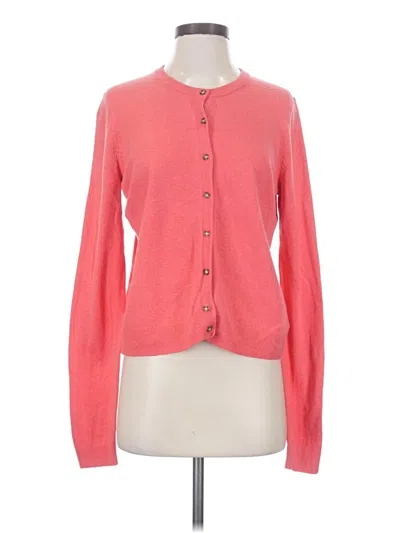 Pre-owned Gap Cardigan Sweater In Pink