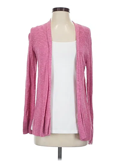 Pre-owned Gap Cardigan Sweater In Pink