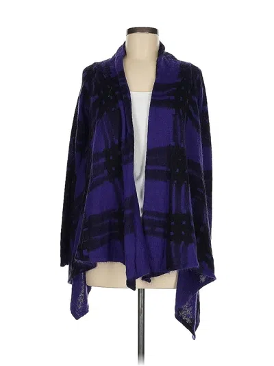 Pre-owned Gap Cardigan Sweater In Purple