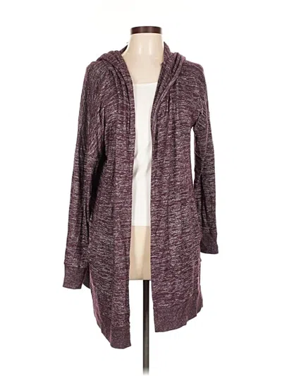 Pre-owned Gap Cardigan Sweater In Purple