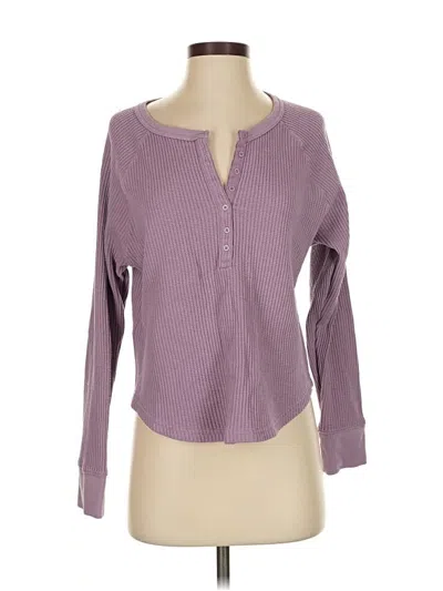 Pre-owned Gap Cardigan Sweater In Purple