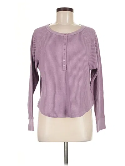 Pre-owned Gap Cardigan Sweater In Purple