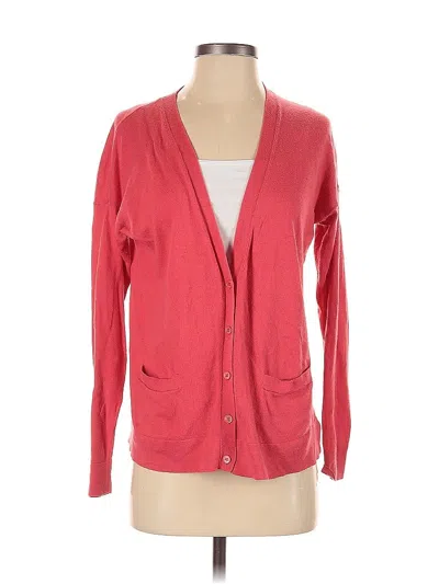 Pre-owned Gap Cardigan Sweater In Red