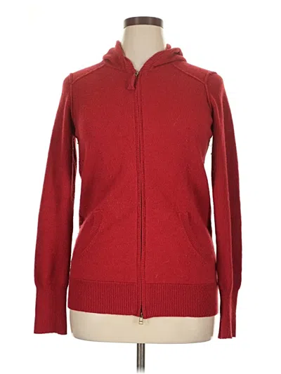 Pre-owned Gap Cardigan Sweater In Red