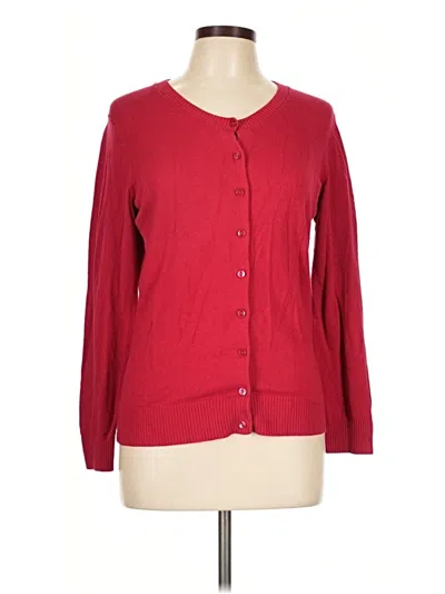 Pre-owned Gap Cardigan Sweater In Red