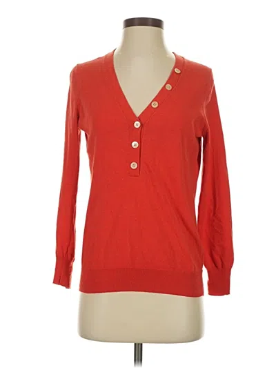 Pre-owned Gap Cardigan Sweater In Red
