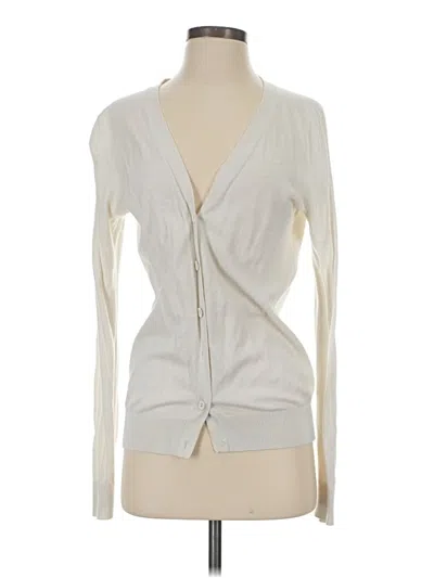 Pre-owned Gap Cardigan Sweater In Silver