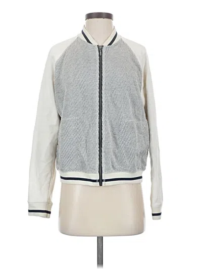 Pre-owned Gap Cardigan Sweater In Silver