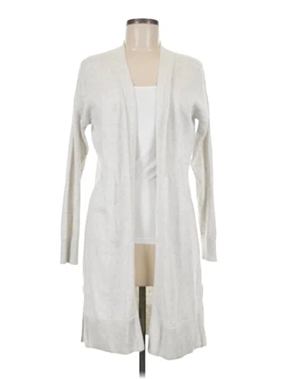 Pre-owned Gap Cardigan Sweater In Silver