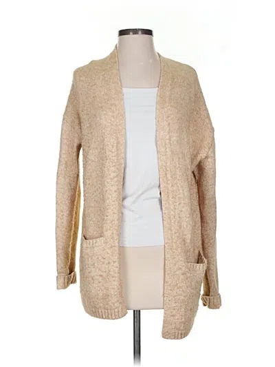 Pre-owned Gap Cardigan Sweater In Tan