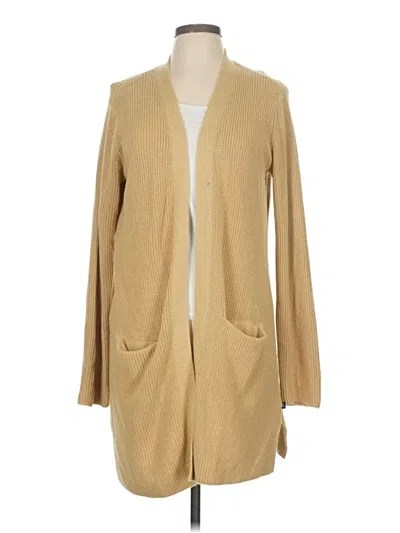Pre-owned Gap Cardigan Sweater In Tan
