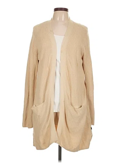 Pre-owned Gap Cardigan Sweater In Tan