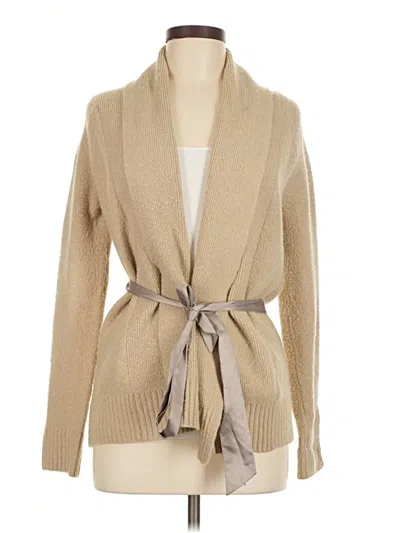 Pre-owned Gap Cardigan Sweater In Tan