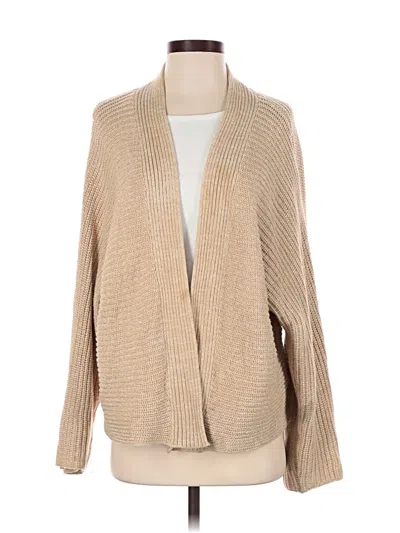 Pre-owned Gap Cardigan Sweater In Tan
