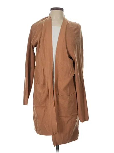 Pre-owned Gap Cardigan Sweater In Tan