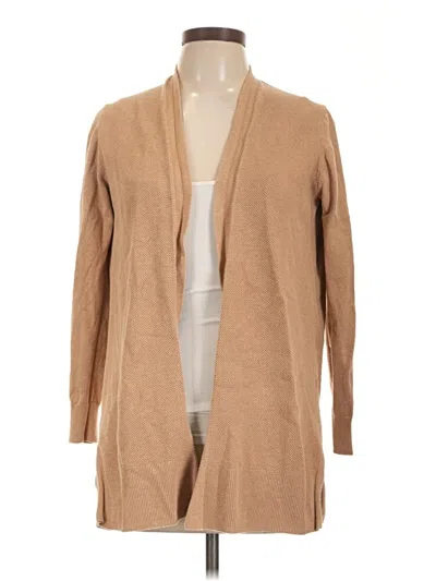 Pre-owned Gap Cardigan Sweater In Tan