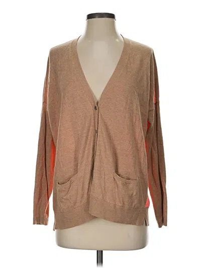 Pre-owned Gap Cardigan Sweater In Tan