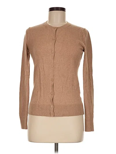 Pre-owned Gap Cardigan Sweater In Tan