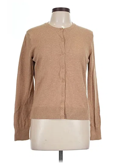 Pre-owned Gap Cardigan Sweater In Tan
