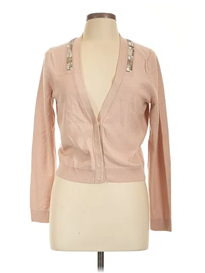 Pre-owned Gap Cardigan Sweater In Tan