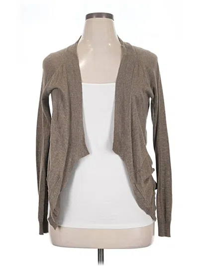 Pre-owned Gap Cardigan Sweater In Tan