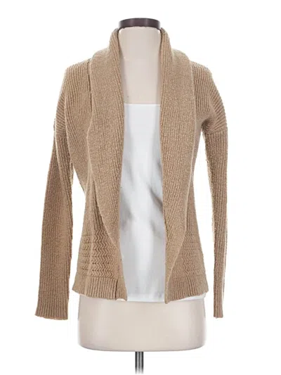 Pre-owned Gap Cardigan Sweater In Tan