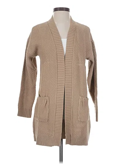 Gap Cardigan Sweater In Tan