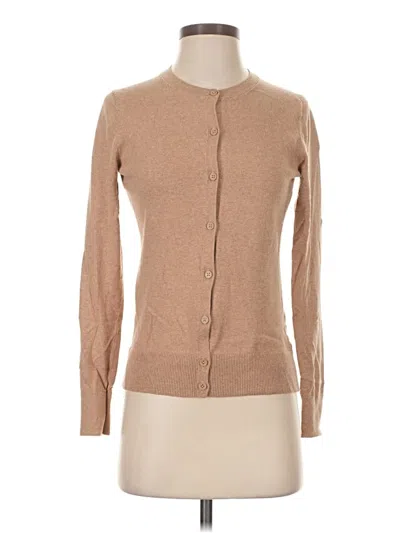 Pre-owned Gap Cardigan Sweater In Tan