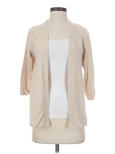 Pre-owned Gap Cardigan Sweater In Tan