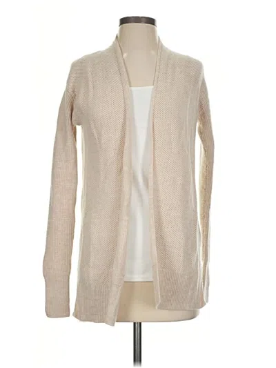 Pre-owned Gap Cardigan Sweater In Tan
