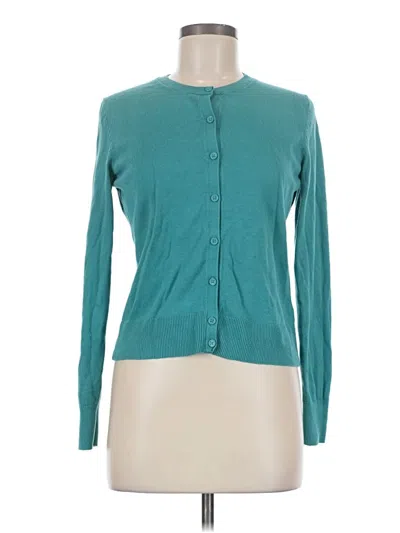 Pre-owned Gap Cardigan Sweater In Teal