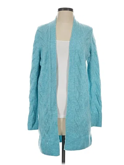 Pre-owned Gap Cardigan Sweater In Teal