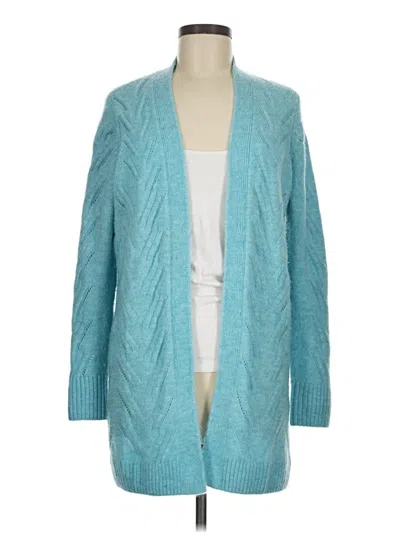 Pre-owned Gap Cardigan Sweater In Teal