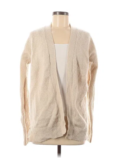 Pre-owned Gap Cardigan Sweater In White
