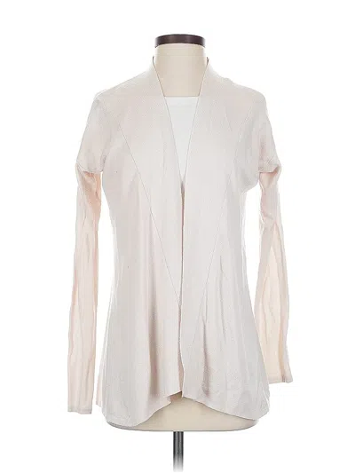 Pre-owned Gap Cardigan Sweater In White