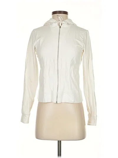 Pre-owned Gap Cardigan Sweater In White