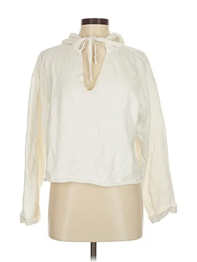 Pre-owned Gap Cardigan Sweater In White