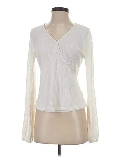 Pre-owned Gap Cardigan Sweater In White