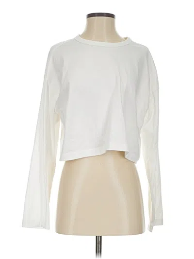 Pre-owned Gap Cardigan Sweater In White