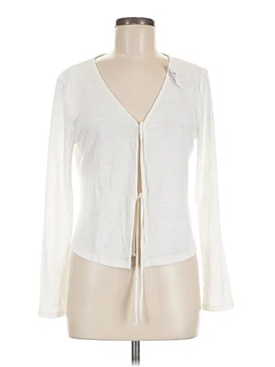 Gap Cardigan Sweater In White