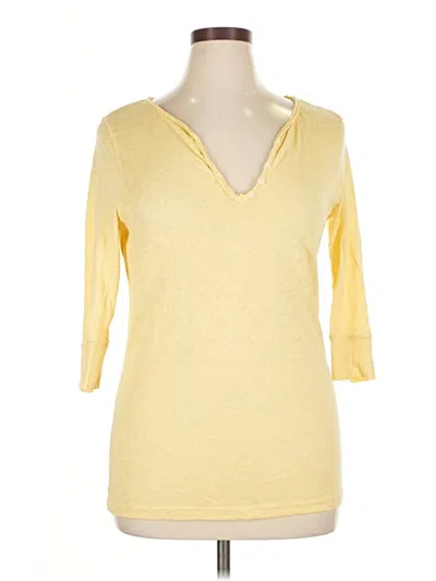 Pre-owned Gap Cardigan Sweater In Yellow