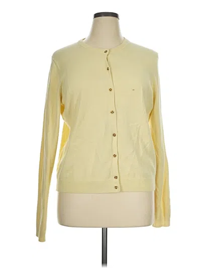 Pre-owned Gap Cardigan Sweater In Yellow